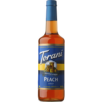 Torani Syrup, Sugar Free, Peach - 750 Millilitre